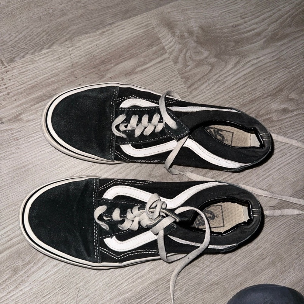 Black classic vans sneakers